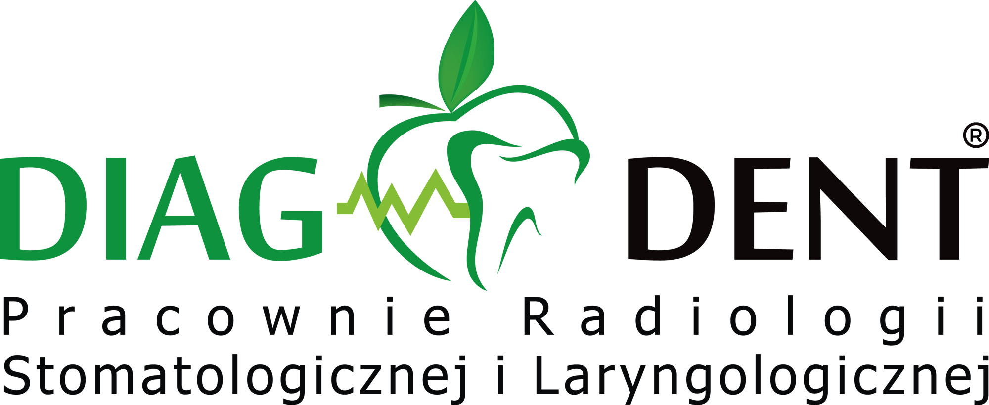 Diagdent LOGO plus TAGLINE oryginał